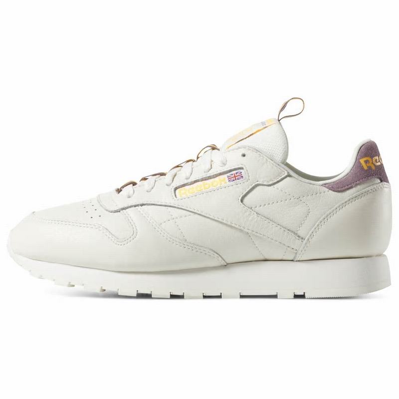 Reebok Classic Leather Tenisky Panske - Biele NH1354UZ